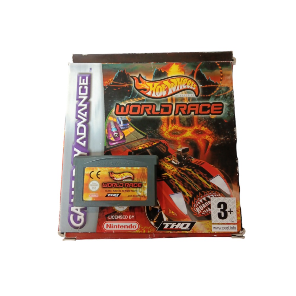 Pre owned Nintendo Hot Wheels World Race Gameboy Advance Own4Less pre-owned-nintendo-hot-wheels-world-race-gameboy-advance-own4less